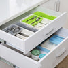 Drawer Organizer for Cutlery

Silverware Drawer Organizer

Kitchen Utensil Drawer Organizer

Tableware Storage Tray

Cutlery Organizer for Drawers