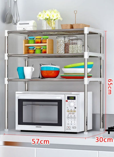 Space-Saving Microwave Storage Rack

Multifunctional Microwave Shelf Organizer

Microwave Stand with Storage

Microwave Rack with Shelves